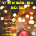 Concurso de balcones iluminados con motivo de las fiestas de Navidad y Reyes 2022/2023